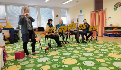 Kvinteto v MŠ &quot;Sněhurka a sedm trpaslíků&quot;