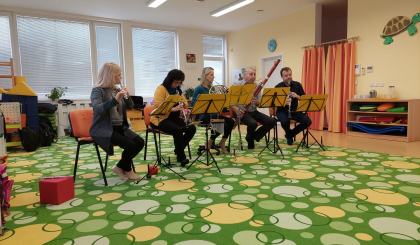 Kvinteto v MŠ &quot;Sněhurka a sedm trpaslíků&quot;