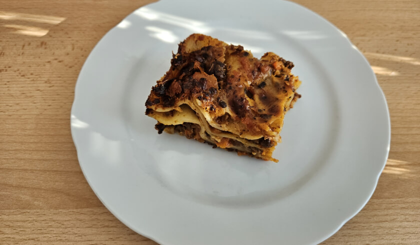 Boloňské lasagne se sýrem
