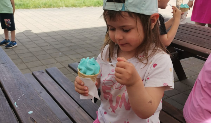 Den dětí na zmrzlině