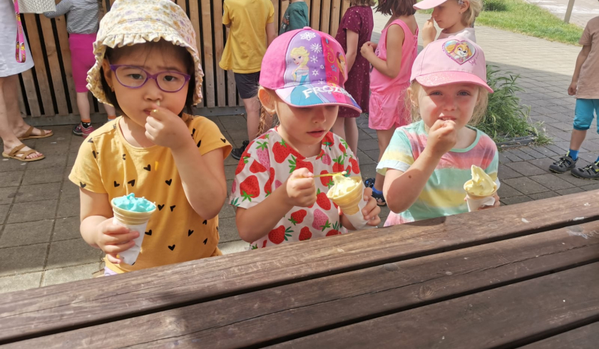 Den dětí na zmrzlině