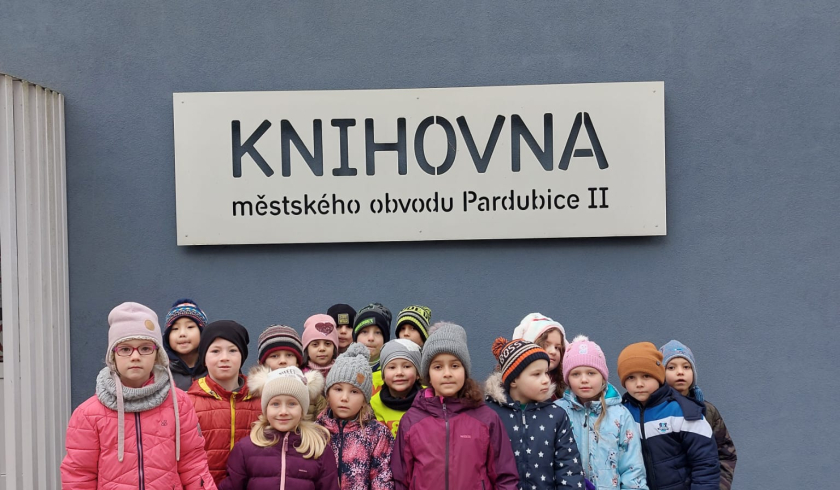 Návštěva knihovny Želvičky